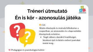 A kapcsolódás kertje - tréneri gyakorlatok